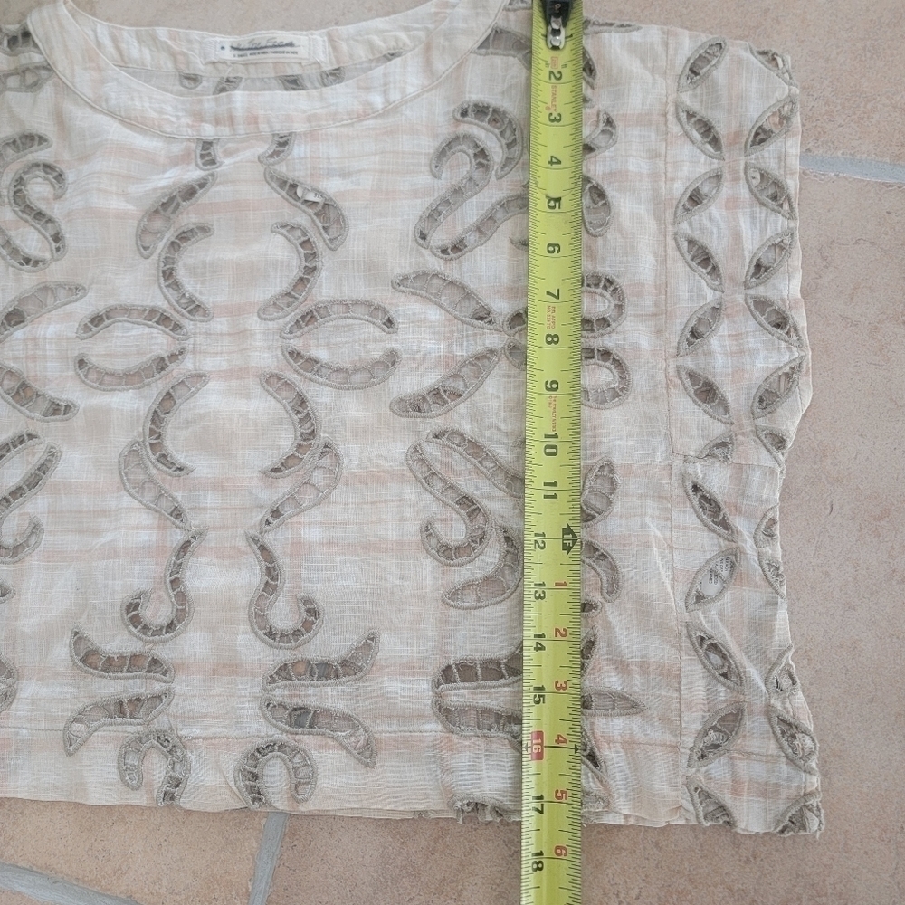NWT Free People Lace Crop Top XS - Picture 6 of 9
